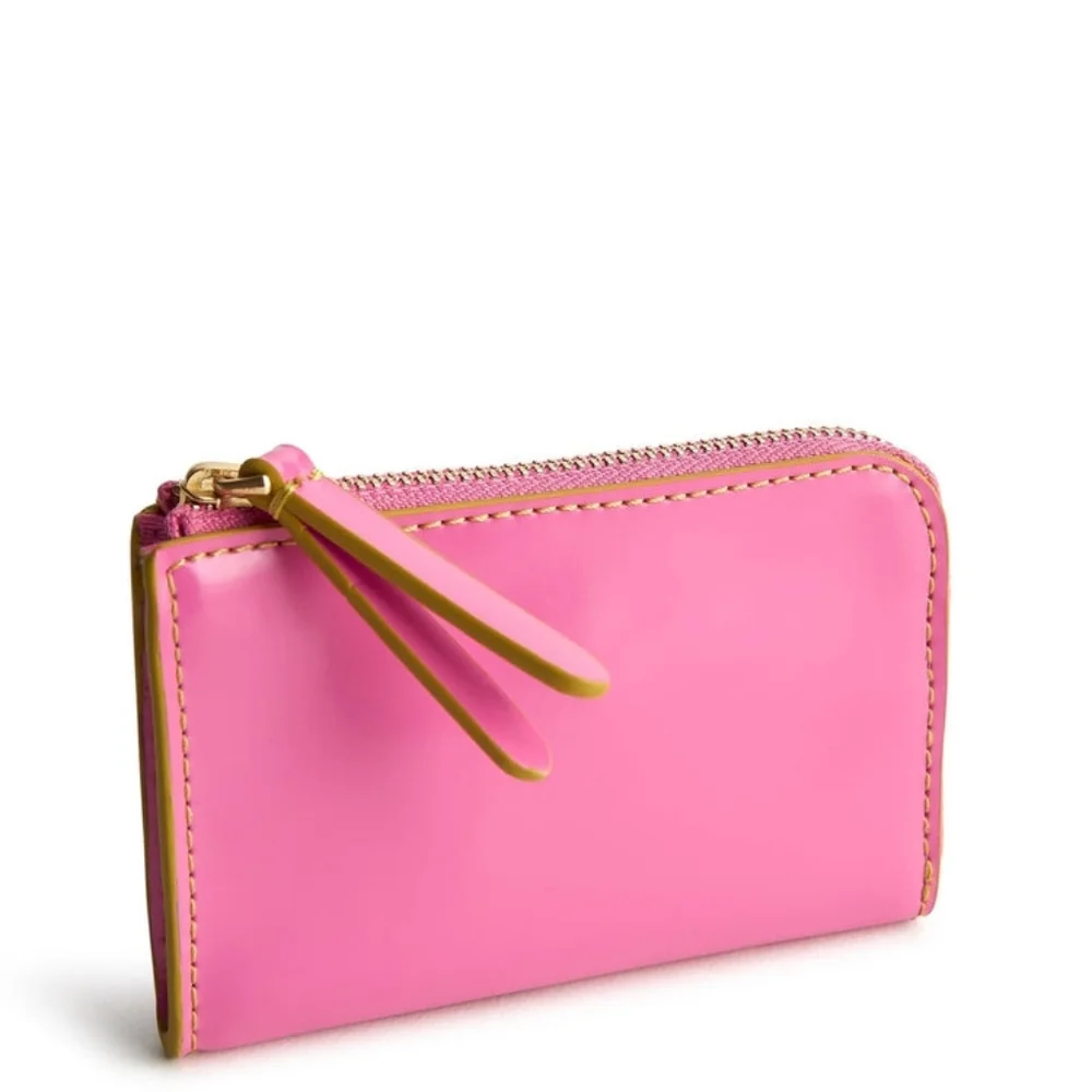 Vera Bradley Ibis Rose Zip Card Pouch